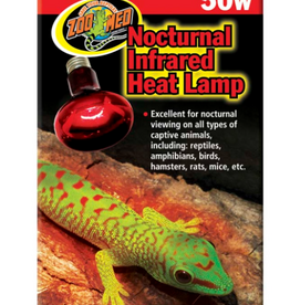 Zoo Med Zoo Med Nocturnal Infrared Heat Lamp - 50 Watt
