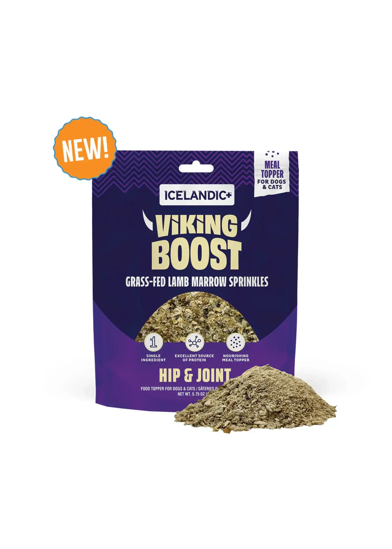 Icelandic+ Icelandic+ Viking Boost Lamb Marrow Sprinkles Hip & Joint Topper - 4 oz
