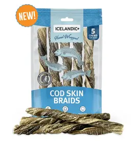Icelandic+ Icelandic+ Cod Skin Hand Wrapped Braid 7" - 5 Count