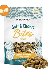 Icelandic+ Icelandic+ Soft & Chewy Bites Chicken, Blackberry, & Kelp Cat Treats - 1.8 oz