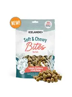 Icelandic+ Icelandic+ Soft & Chewy Bites Salmon, Cranberry, & Kelp Cat Treats - 1.8 oz