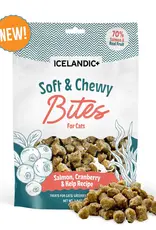Icelandic+ Icelandic+ Soft & Chewy Bites Salmon, Cranberry, & Kelp Cat Treats - 1.8 oz