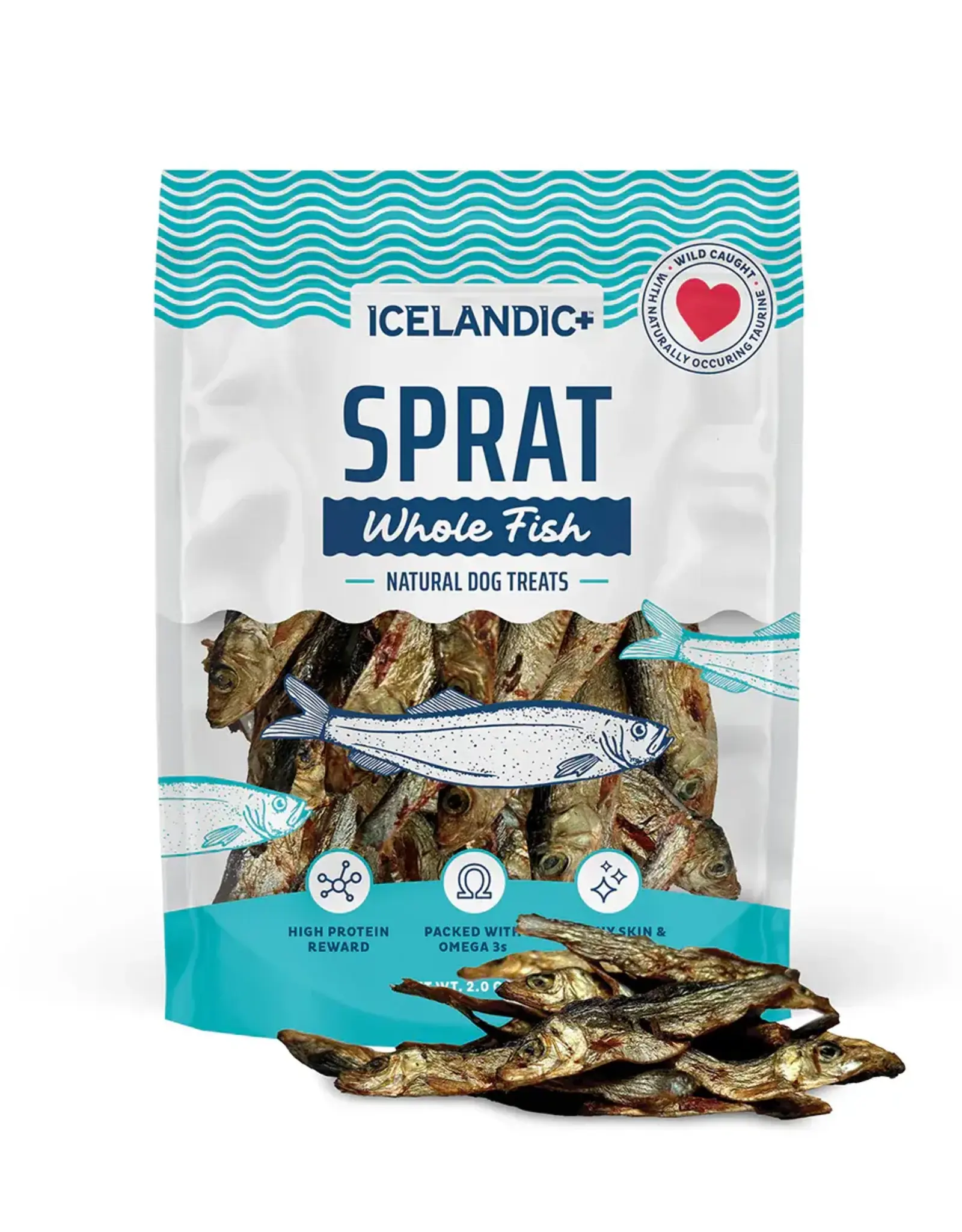 Icelandic+ Icelandic+ Sprat Whole Fish Dog Treats - 2 oz