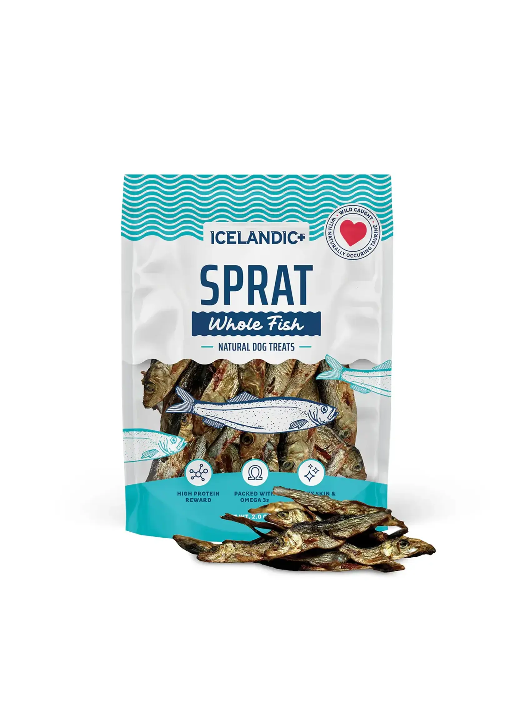 Icelandic+ Icelandic+ Sprat Whole Fish Dog Treats - 2 oz