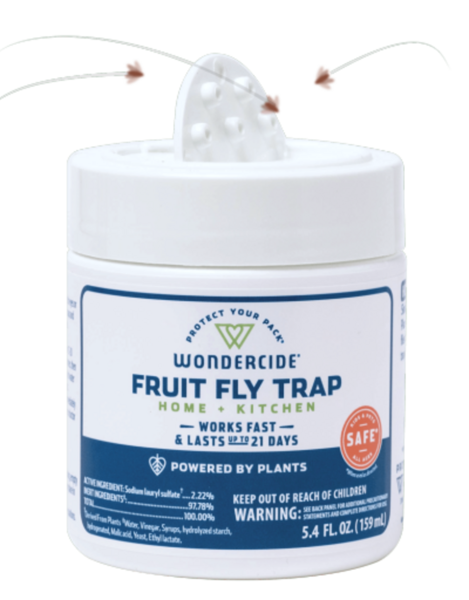 Wondercide Wondercide Fruit Fly Trap with Home & Kitchen - 4.5 OZ