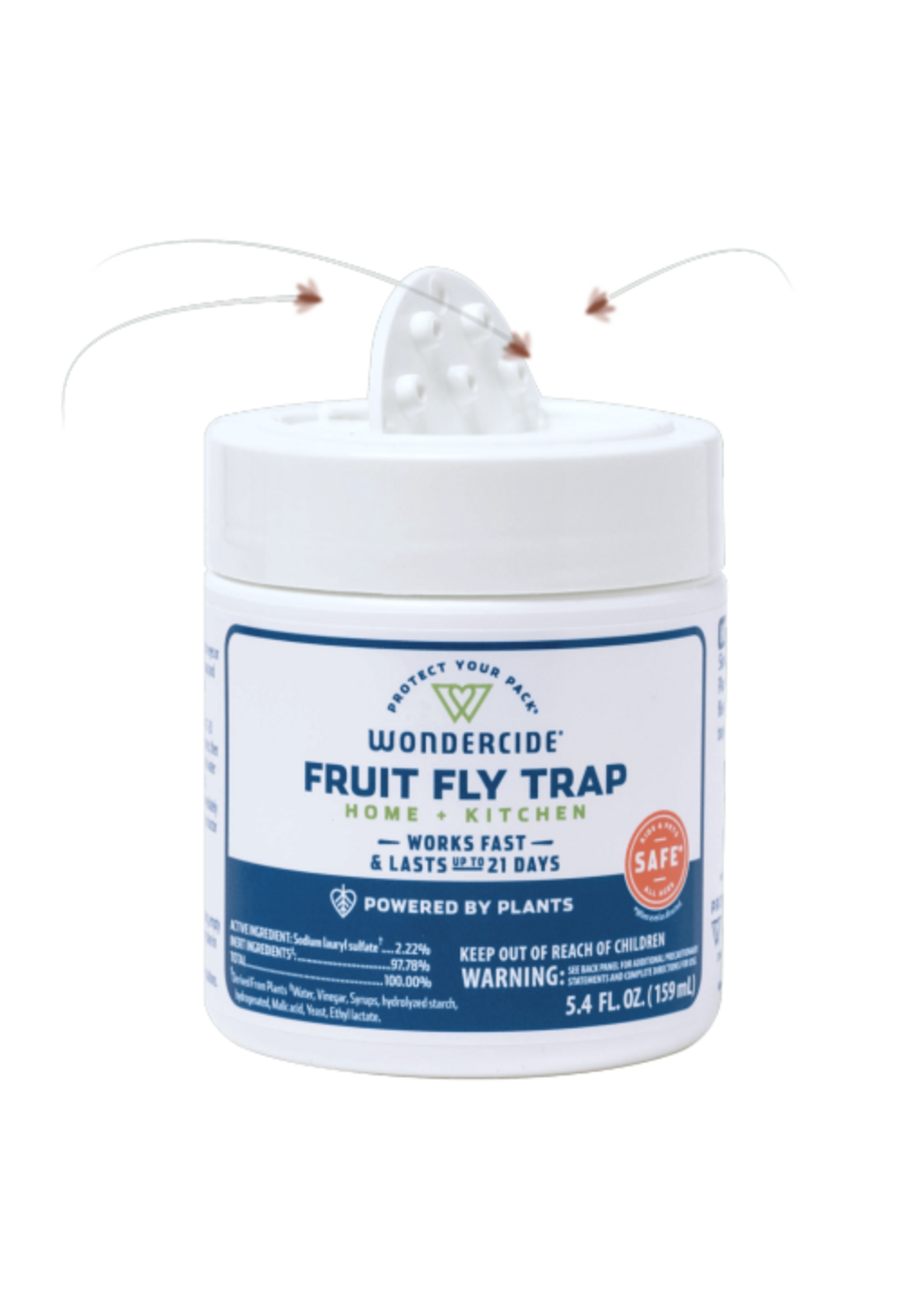 Wondercide Wondercide Fruit Fly Trap with Home & Kitchen - 4.5 OZ
