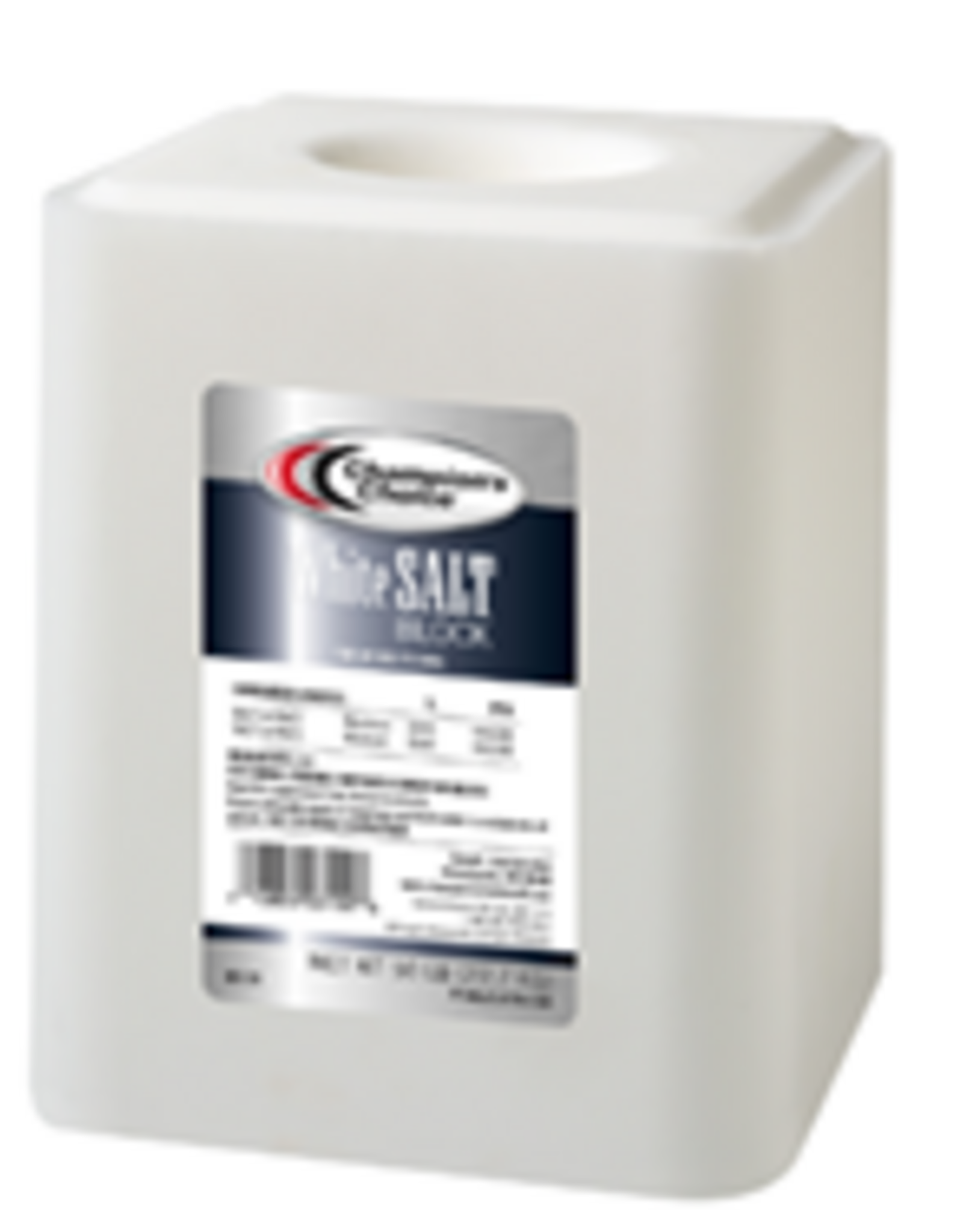 Champion's Choice Champion's Choice White Plain Salt Block - 50 lb