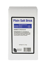 Roto Salt Company Roto Plain White Salt Brick Single - 4 lb
