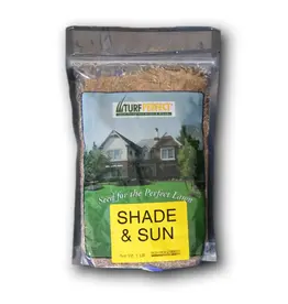Rohrer Seeds Turf Perfect Shade & Sun Grass Seed Lawn Mix - 1 lb