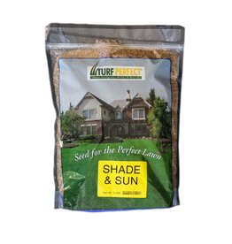 Rohrer Seeds Turf Perfect Shade & Sun Grass Seed Lawn Mix - 3 lb