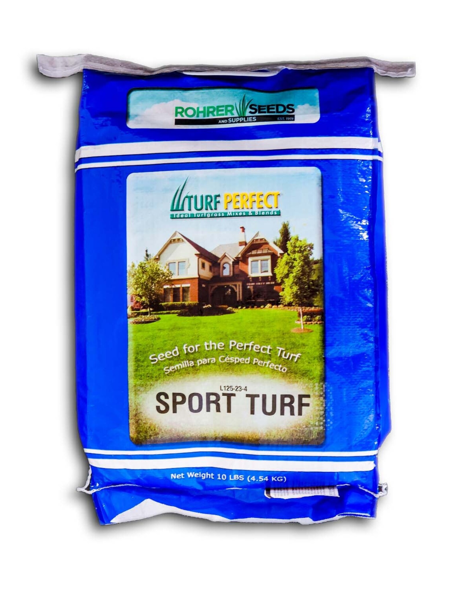 Rohrer Seeds Turf Perfect Sport Turf Grass Seed Lawn Mix - 10 lb