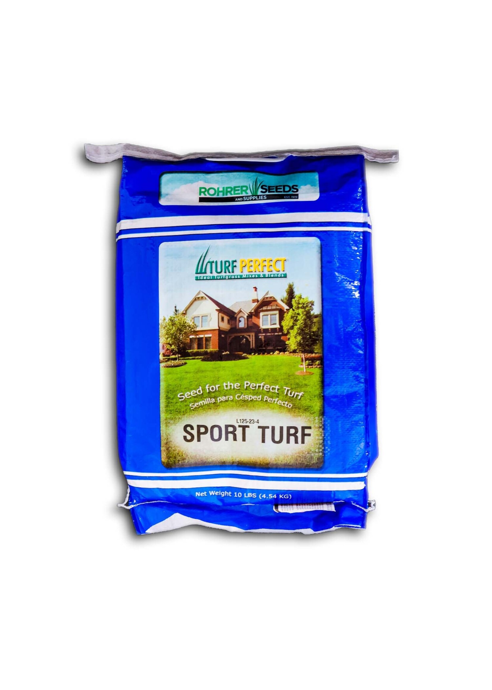 Rohrer Seeds Turf Perfect Sport Turf Grass Seed Lawn Mix - 10 lb