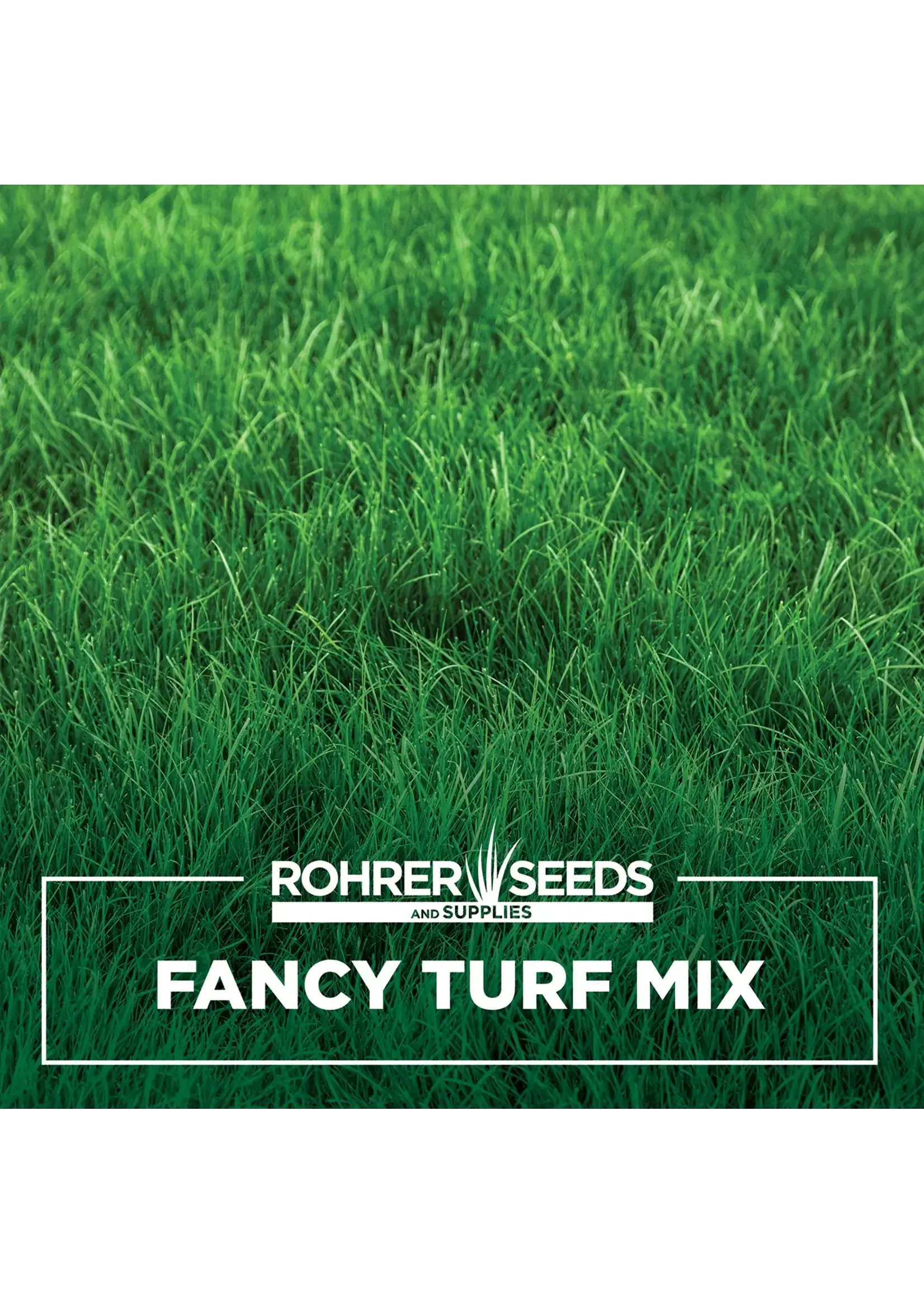 Rohrer Seeds Turf Perfect Fancy Turf Grass Seed Lawn Mix - 1 lb