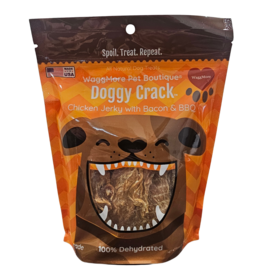 Waggmore Doggy Crack Chicken Jerky with Bacon & BBQ - 8 oz
