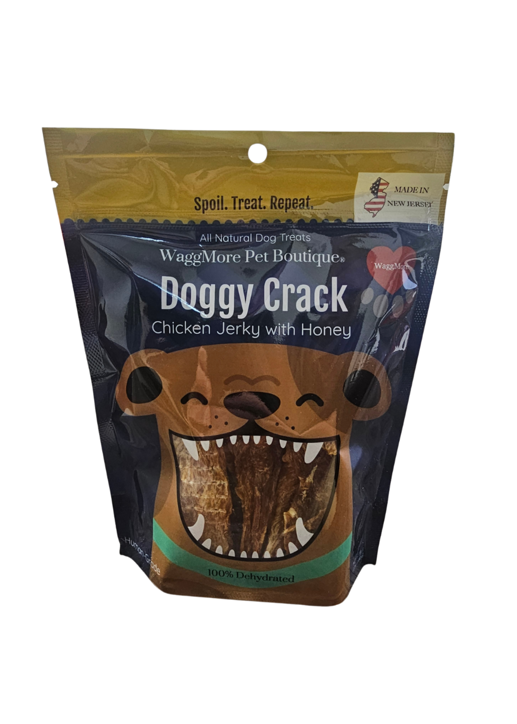 Waggmore Doggy Crack Chicken Jerky with Honey - 8 oz