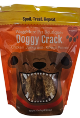 Waggmore Doggy Crack Chicken Jerky with Sweet Potato - 8 oz
