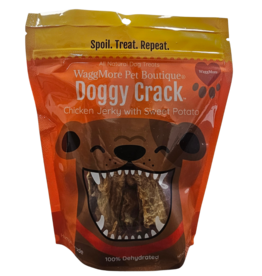 Waggmore Doggy Crack Chicken Jerky with Sweet Potato - 8 oz