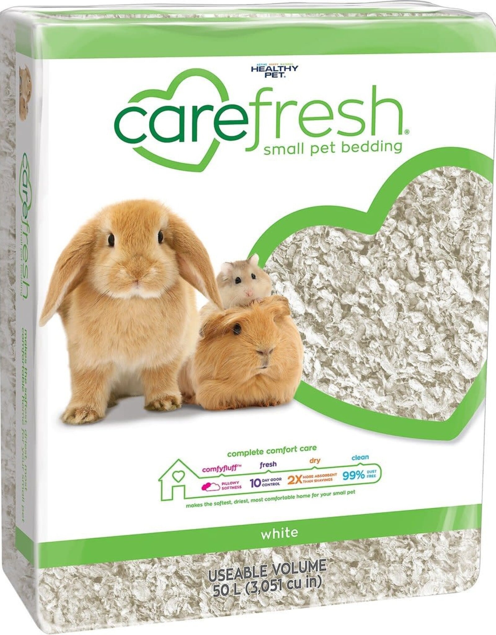 Carefresh Carefresh White Small Pet Bedding - 50 Liter
