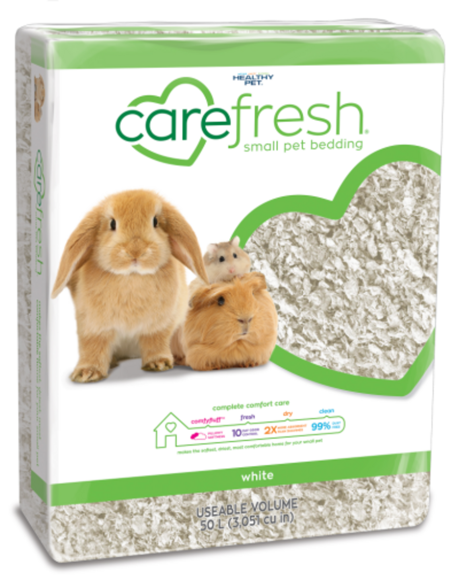 Carefresh Carefresh White Small Pet Bedding - 50 Liter