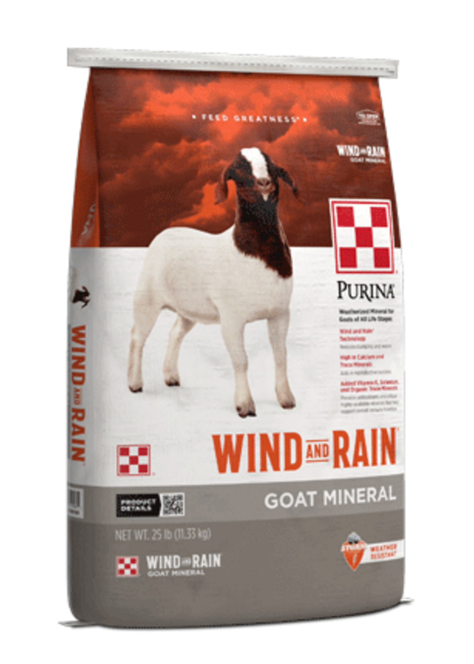 Purina Mills Purina Mills Goat Mineral Wind and Rain - 25 lb