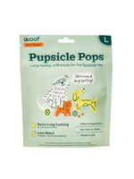 Woof Woof Dog Pupsicle Pops Peanut Butter & Beef Refill - 8 oz, Large
