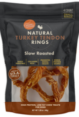 Canine Naturals Canine Naturals Turkey Tendon Small Rings - 4 count, 1.69 oz