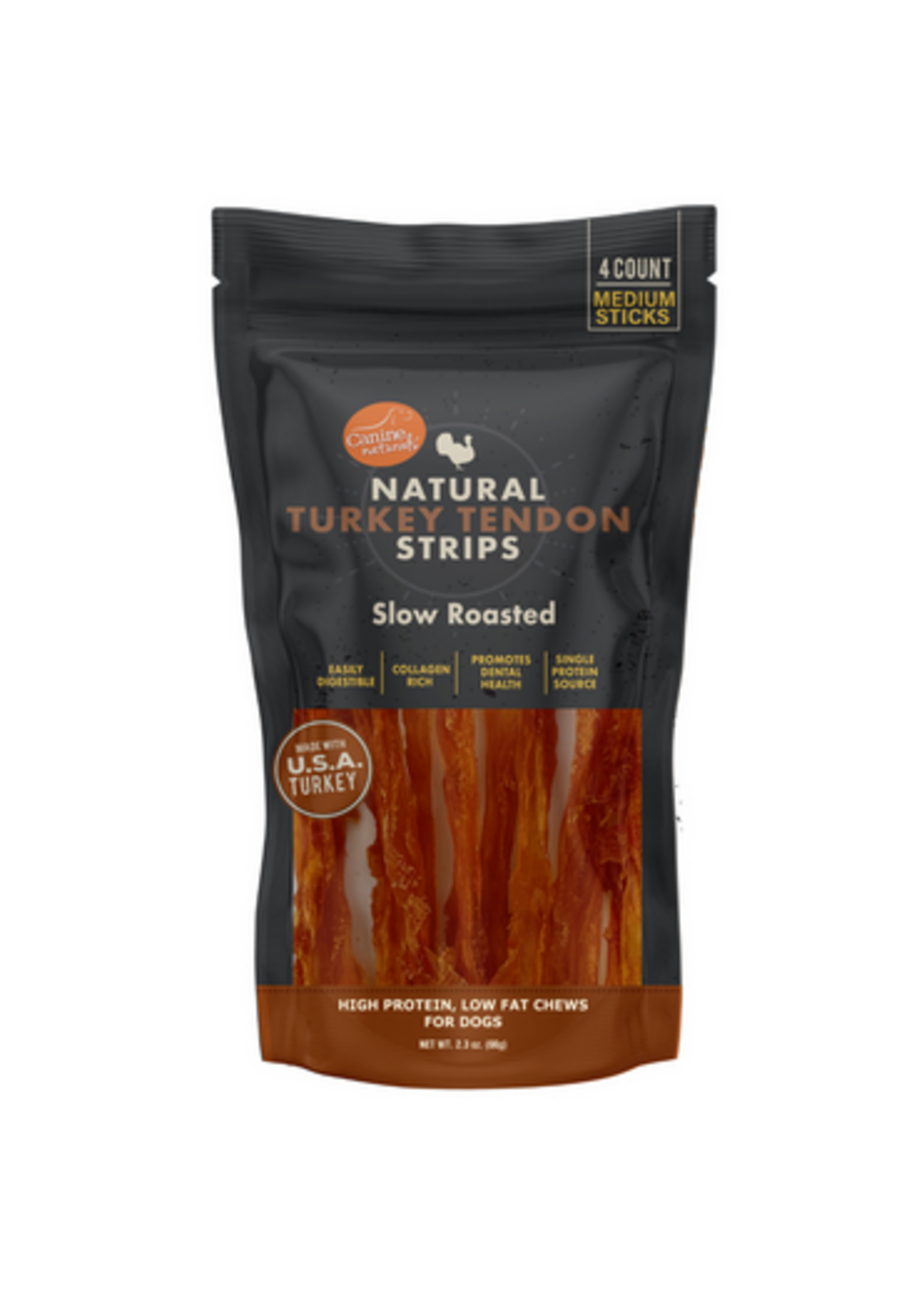 Canine Naturals Canine Naturals Turkey Tendon Strips - 3 oz