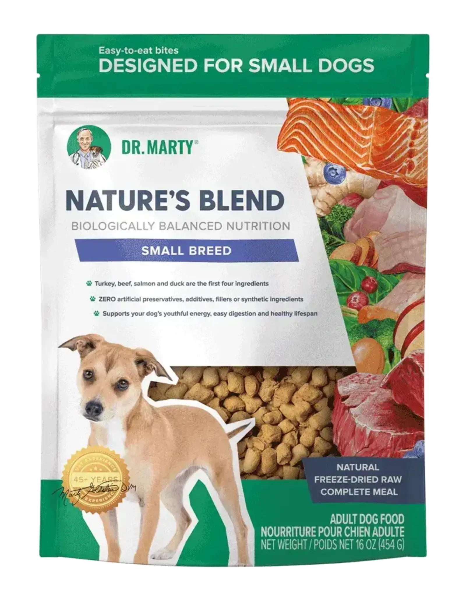 Dr. Marty Dr. Marty Nature's Blend Small Breed Freeze Dried Dog Food - 80 oz