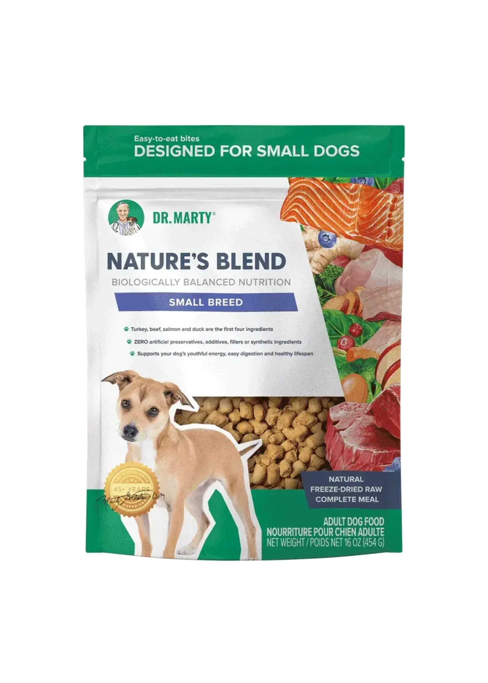 Dr. Marty Dr. Marty Nature's Blend Small Breed Freeze Dried Dog Food - 80 oz