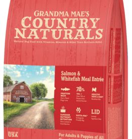 Grandma Mae's Grandma Mae's Country Naturals Salmon & Whitefish Dry Dog Food - 24 lb
