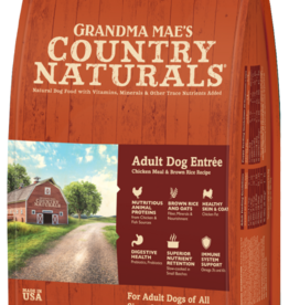 Grandma Mae's Grandma Mae's Country Naturals Adult Sensitive Stomach Chicken & Brown Rice Dry Dog Food - 24 lb