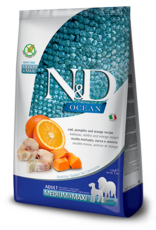 Farmina Farmina N&D Ocean Cod, Pumpkin & Orange Dry Dog Food - 26.4 lb