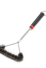 3-Sided Stainless Steel Grill Brush, 18 In.