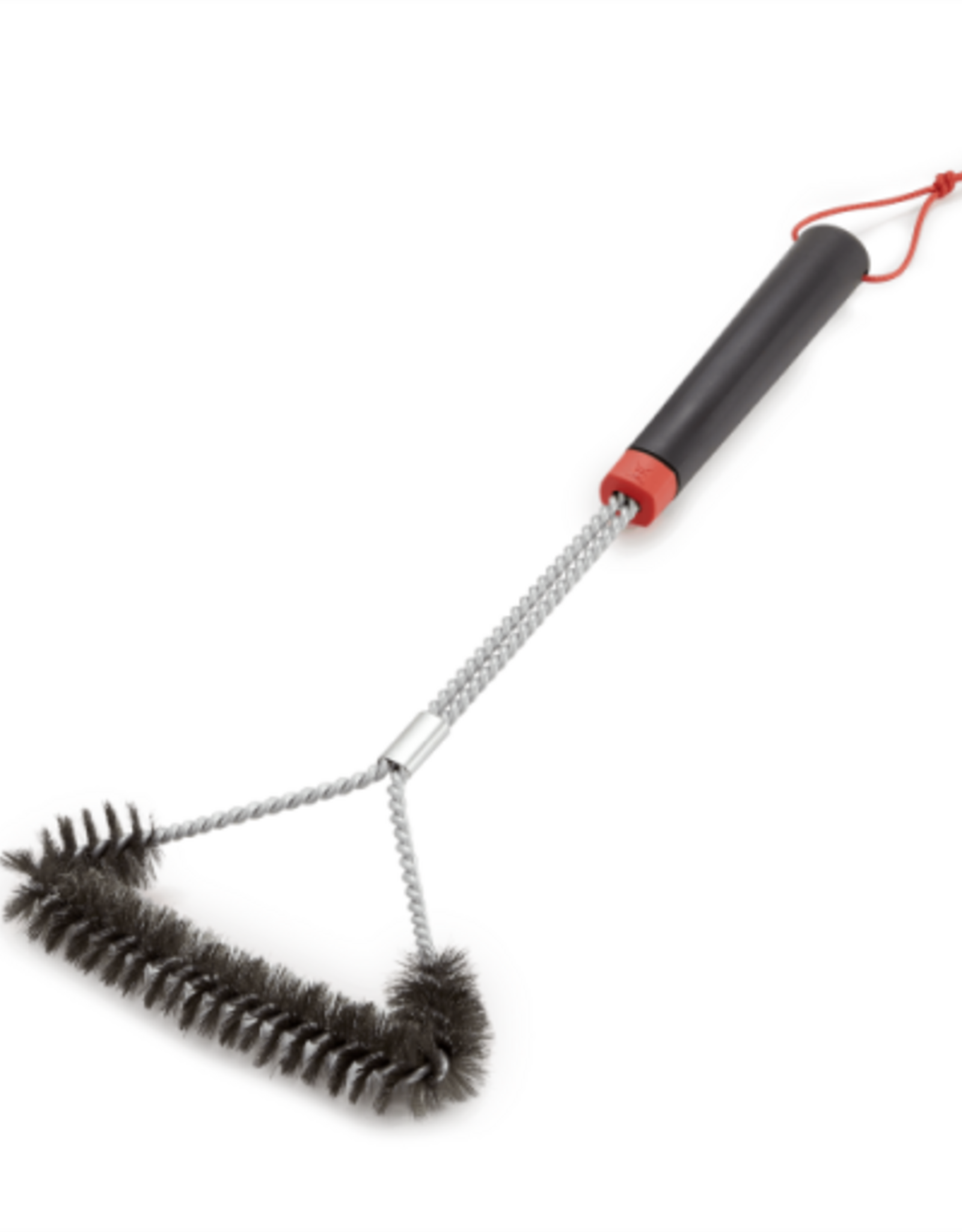 3-Sided Stainless Steel Grill Brush, 18 In.