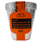 Traeger Grill GREASE & ASH KEG LINER 5 PACK - COMPATIBLE WITH TIMBERLINE, IRONWOOD & FLATROCK