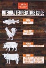 Traeger Grill INTERNAL TEMPERATURE GUIDE MAGNET