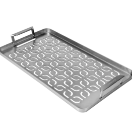 Traeger Grill ModiFIRE Fish & Veggie Stainless Steel Grill Tray, 18 x 10-In.