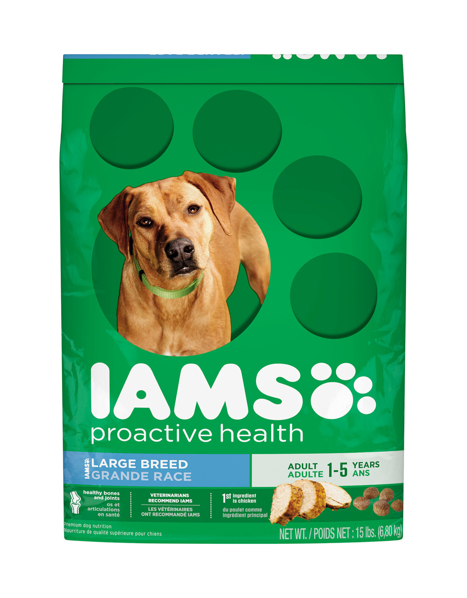 Iams Iams Proactive Health Large Breed Adult Chicken Dry Dog Food - 30 lb