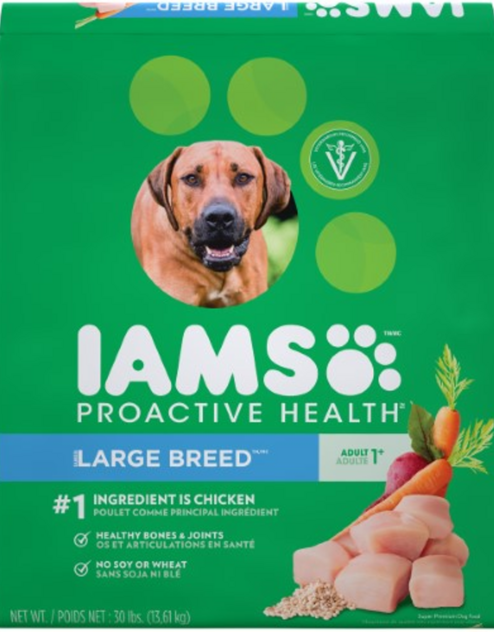 Iams Iams Proactive Health Large Breed Adult Chicken Dry Dog Food - 30 lb