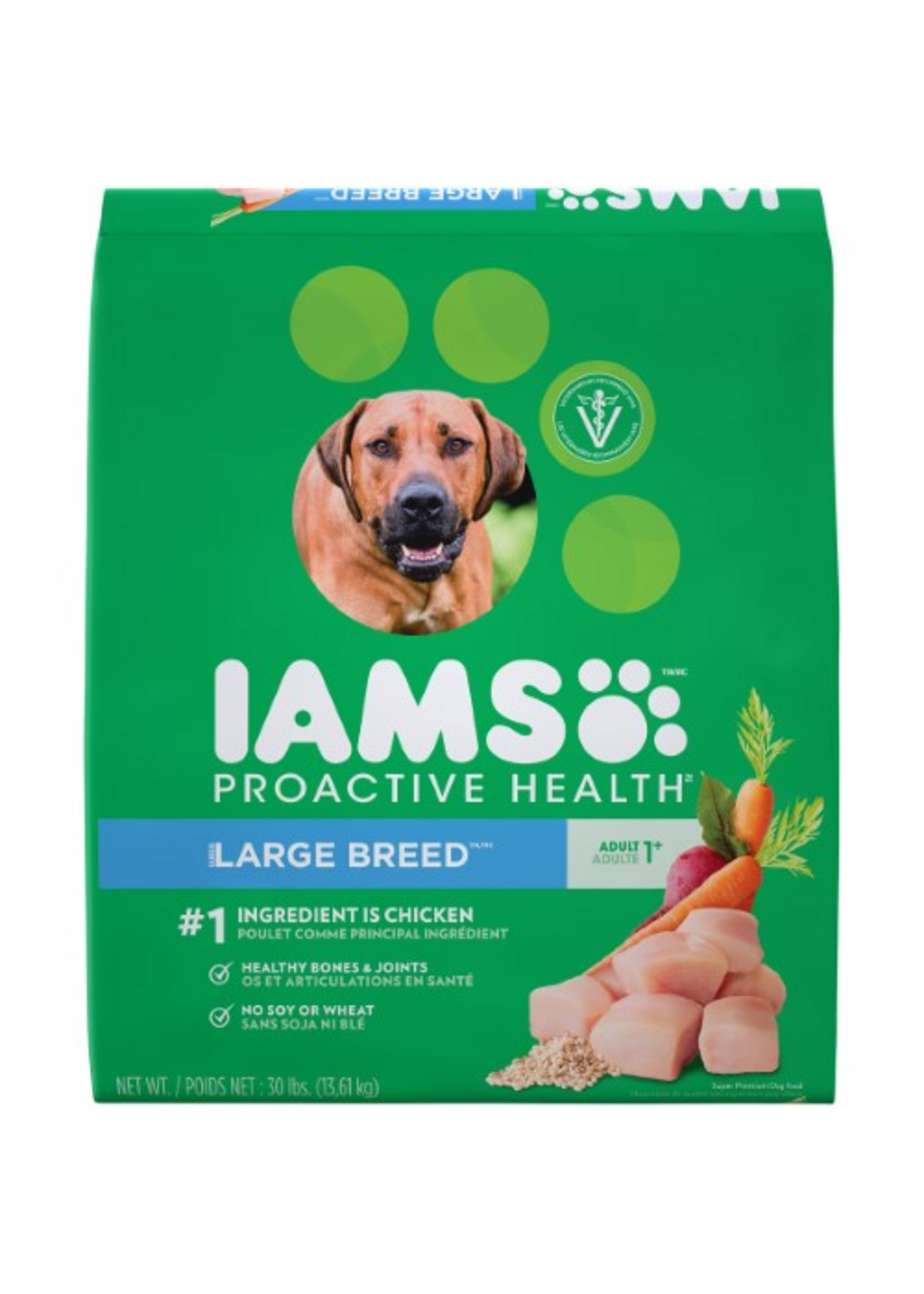 Iams Iams Proactive Health Large Breed Adult Chicken Dry Dog Food - 30 lb