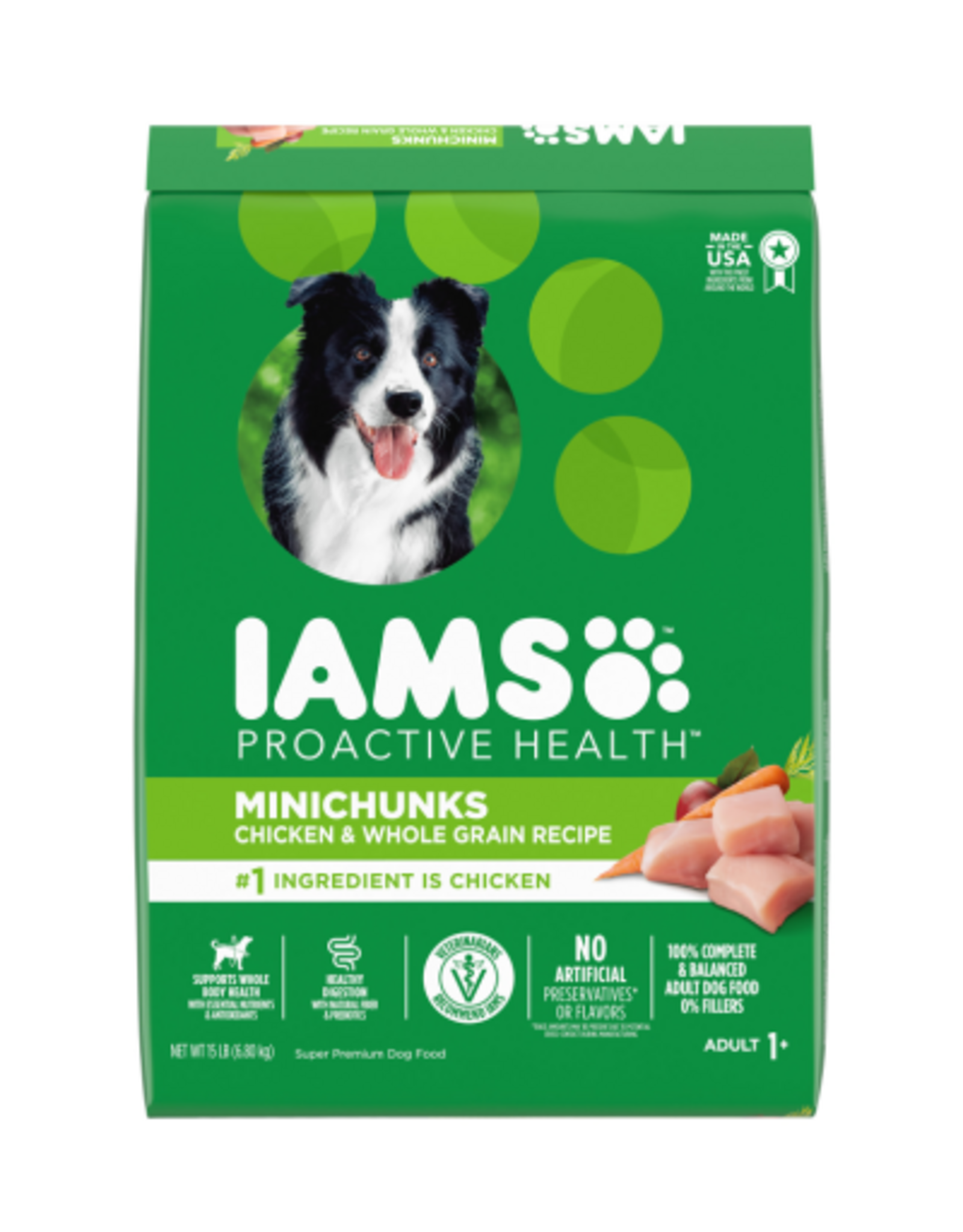 Iams Iams Proactive Health Minichunks Chicken Dry Dog Food - 15 lb
