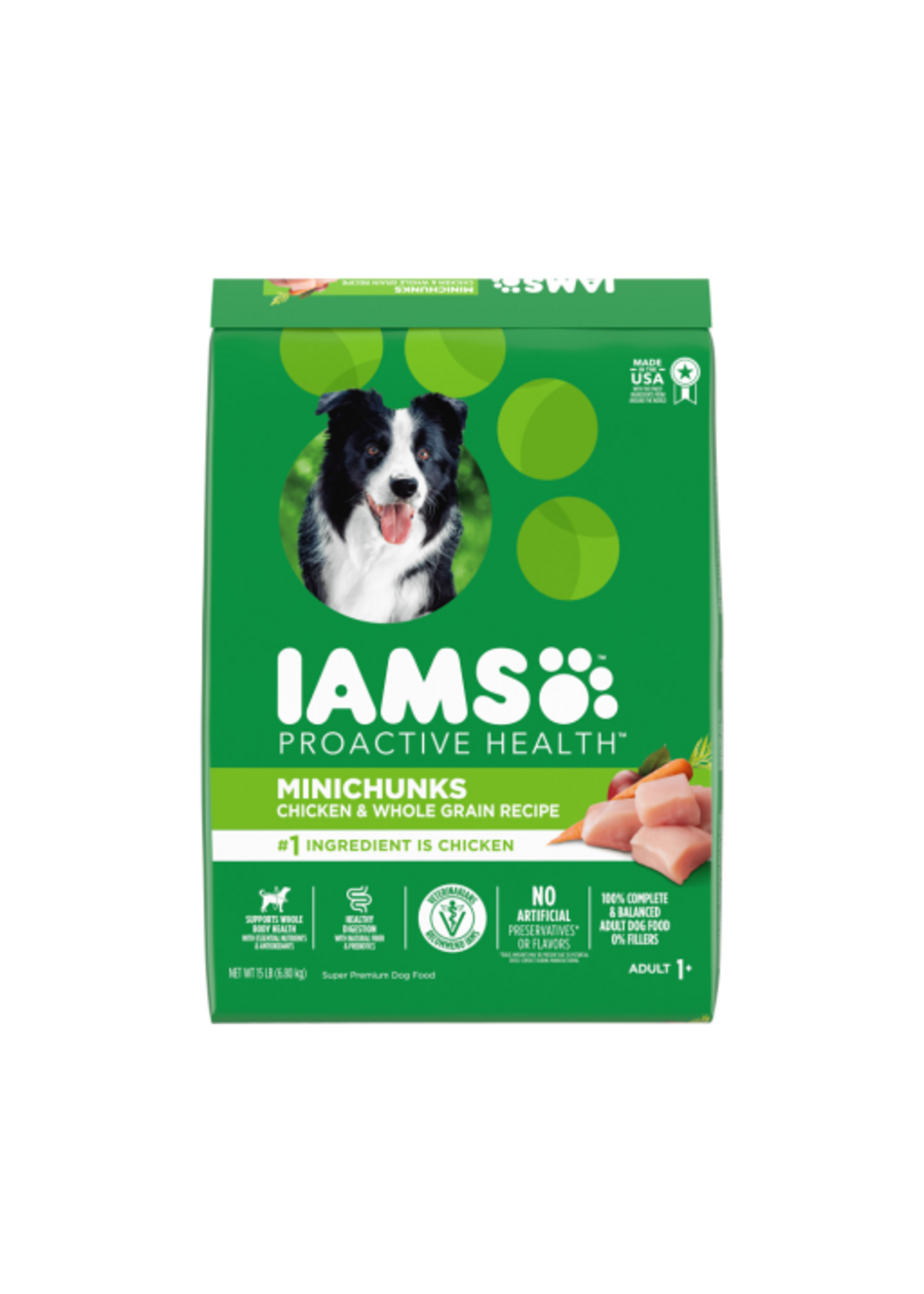 Iams Iams Proactive Health Minichunks Chicken Dry Dog Food - 15 lb