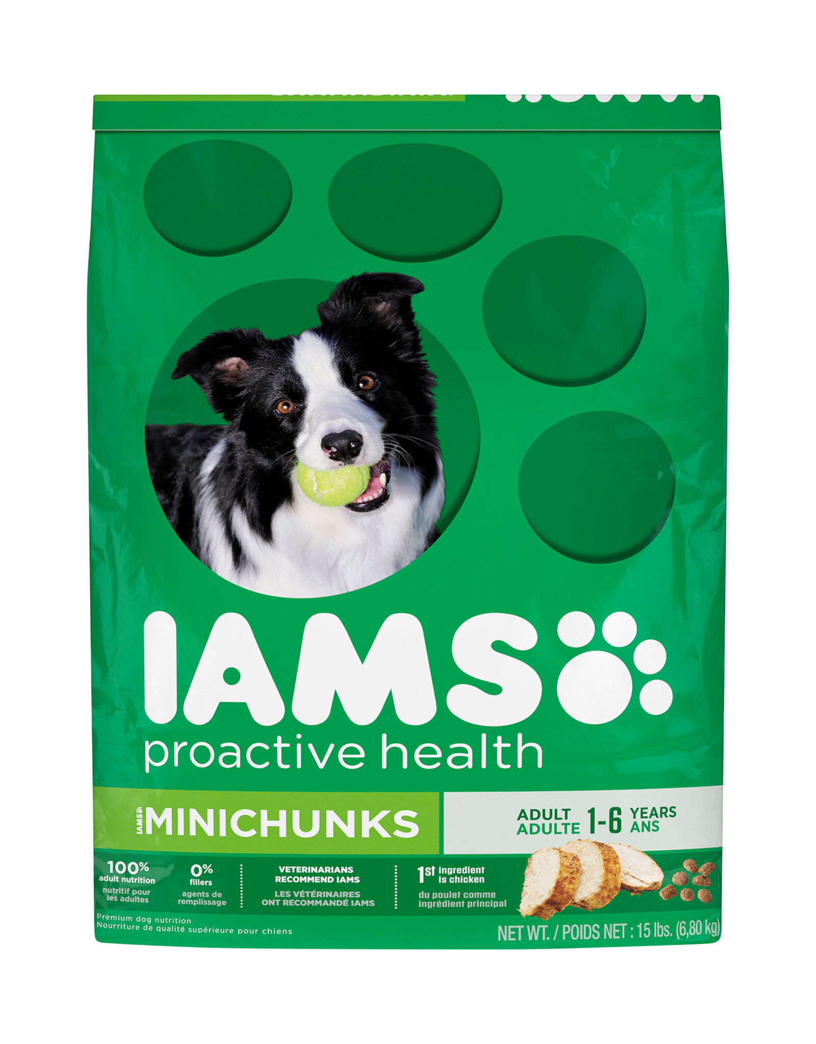 Iams Iams Proactive Health Minichunks Chicken Dry Dog Food - 30 lb