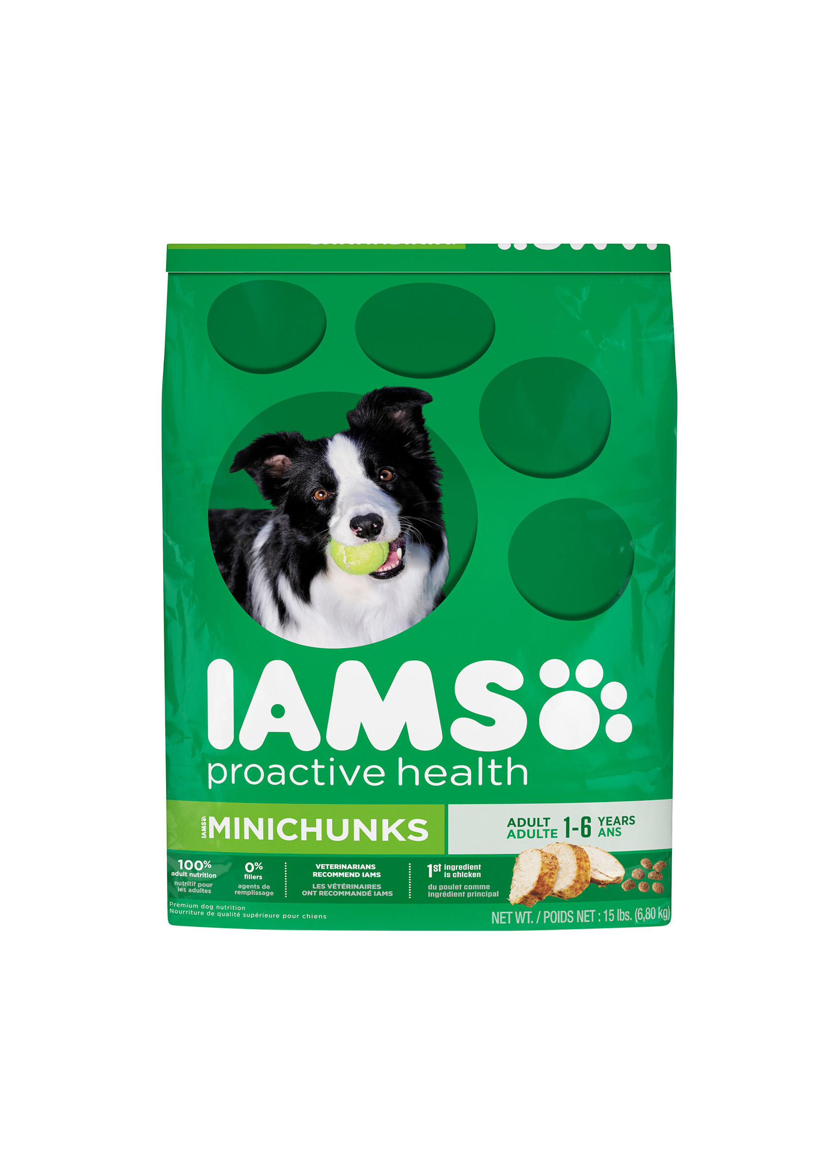 Iams Iams Proactive Health Minichunks Chicken Dry Dog Food - 30 lb