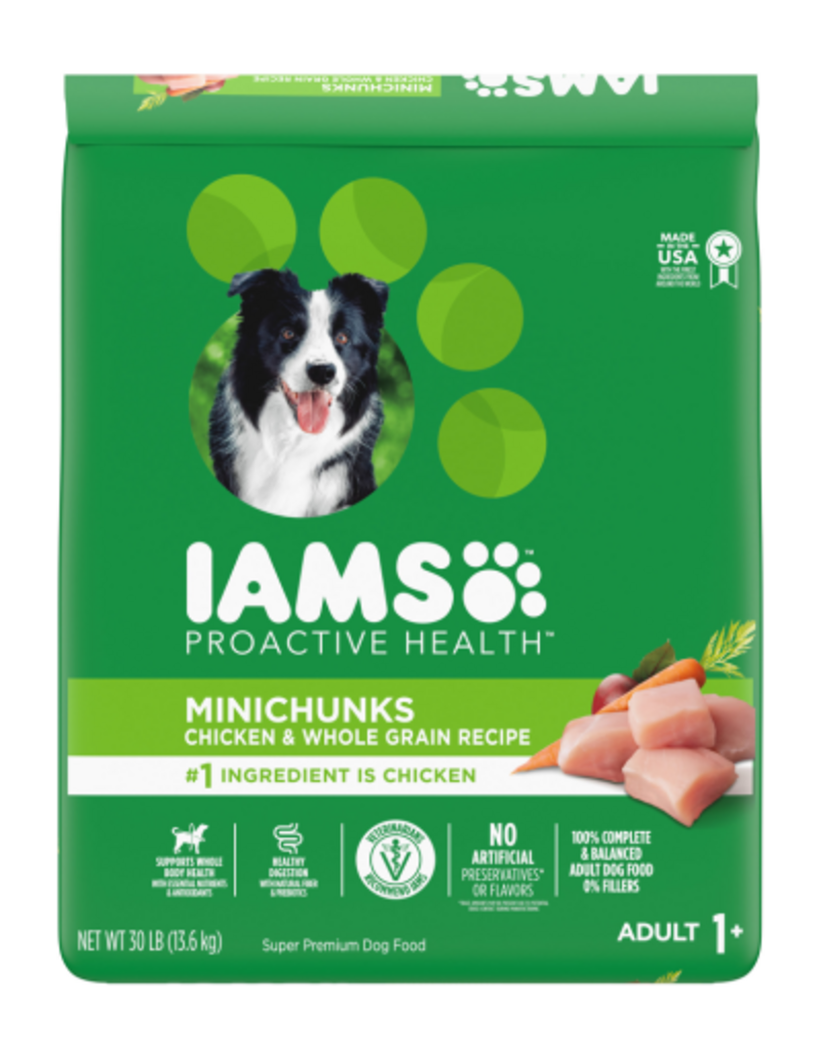 Iams Iams Proactive Health Minichunks Chicken Dry Dog Food - 30 lb