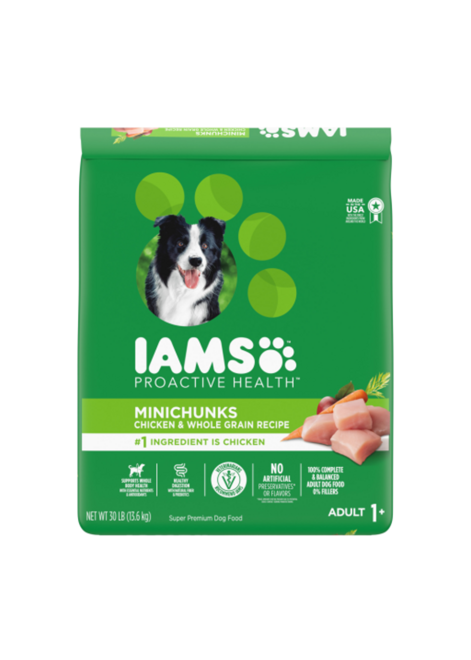 Iams Iams Proactive Health Minichunks Chicken Dry Dog Food - 30 lb