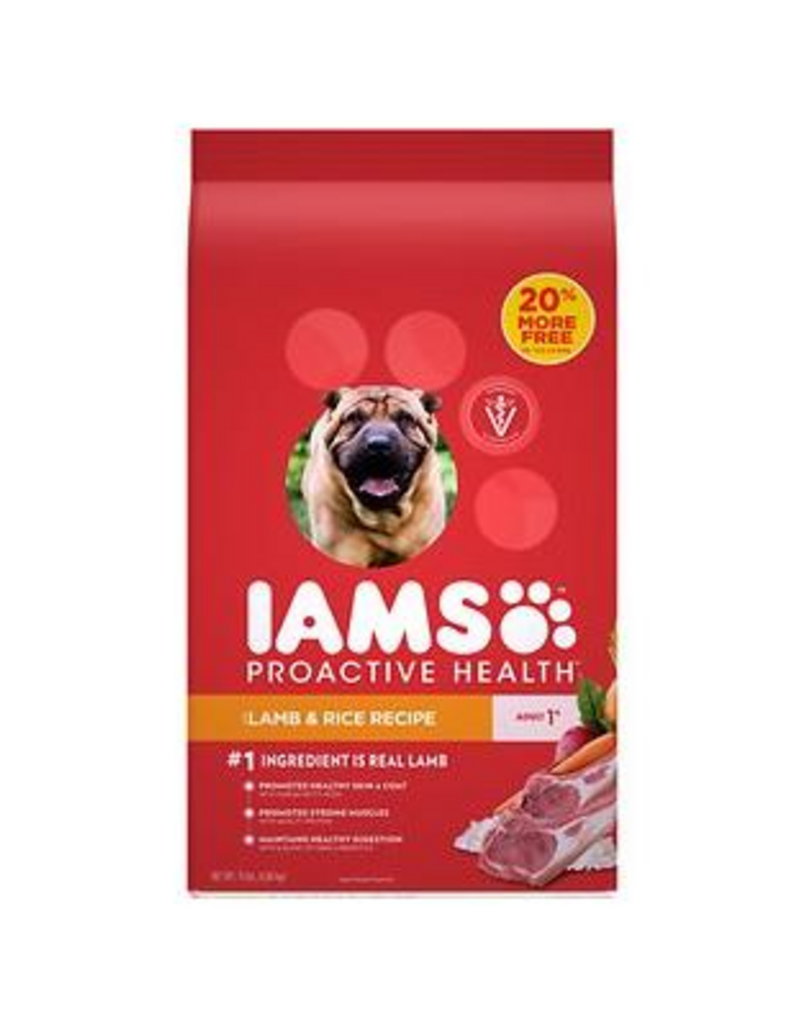 Iams Iams Proactive Health Minichunks Lamb & Rice Dry Dog Food - 15 lb