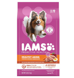 Iams Iams Proactive Health Senior Healthy Aging Chicken Dry Dog Food - 5 lb