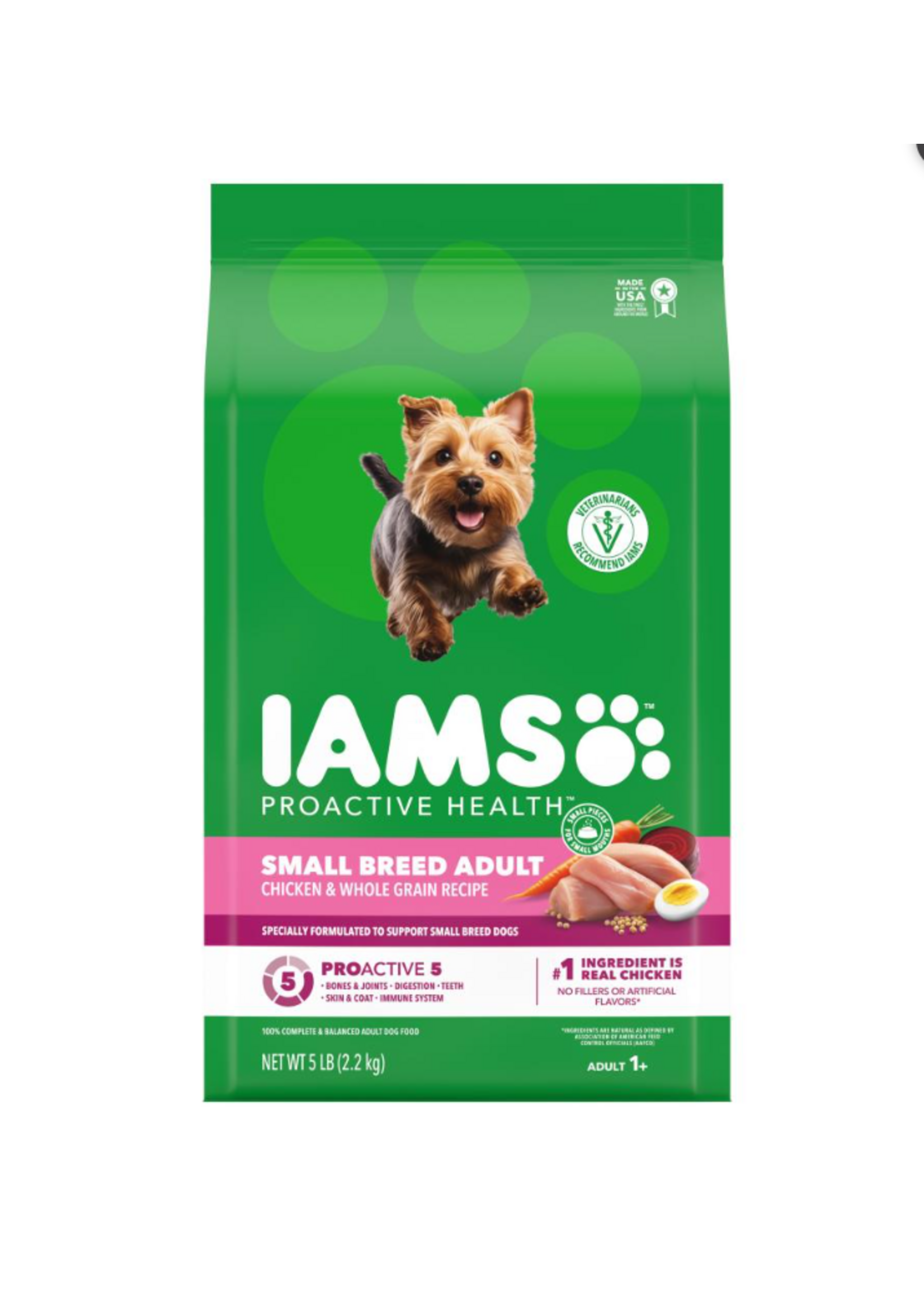 Iams Iams Proactive Health Small Breed Adult Chicken Dry Dog Food - 5 lb