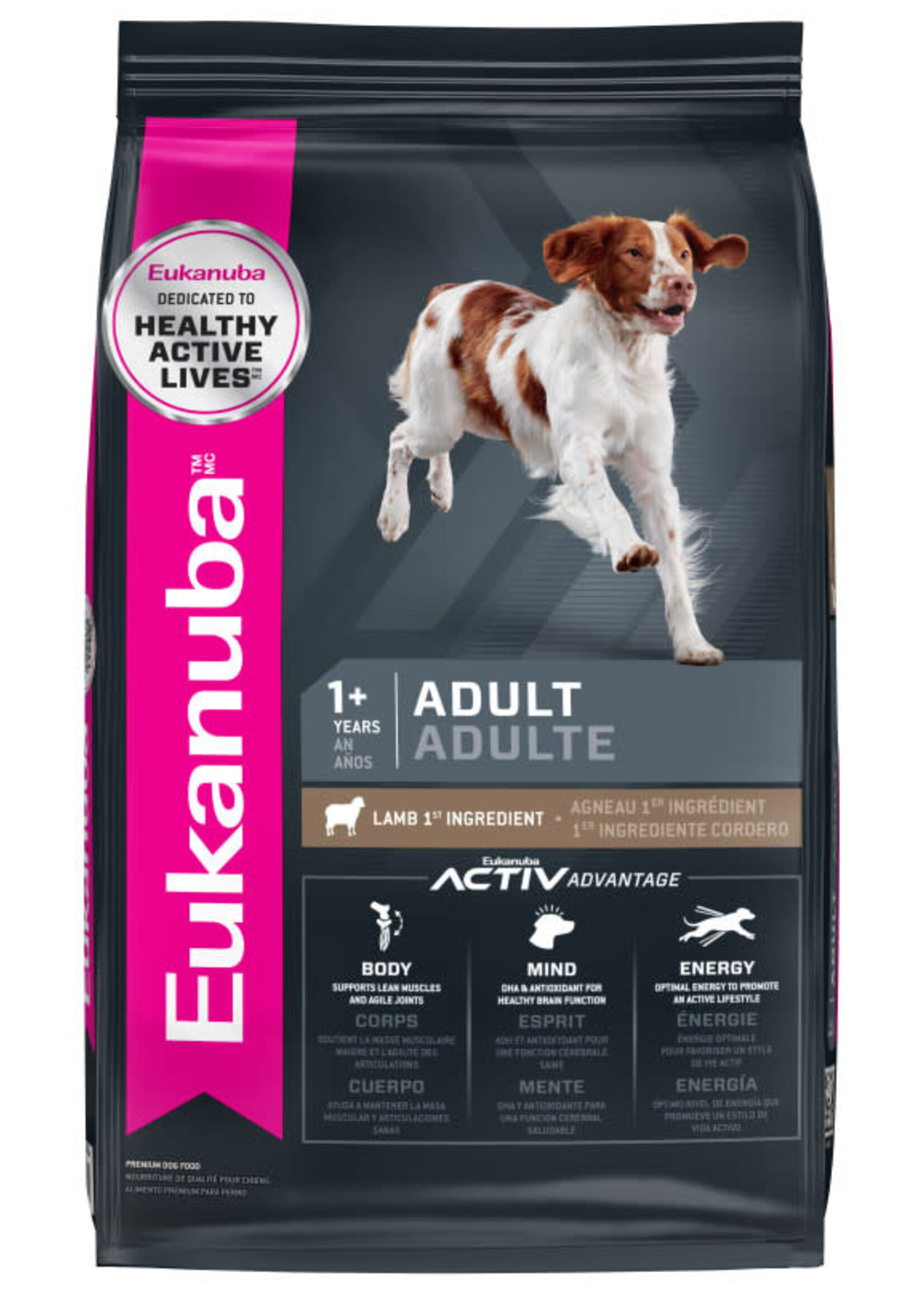 Eukanuba Eukanuba Adult Small & Medium Breed Lamb & Rice Dry Dog Food - 33lb